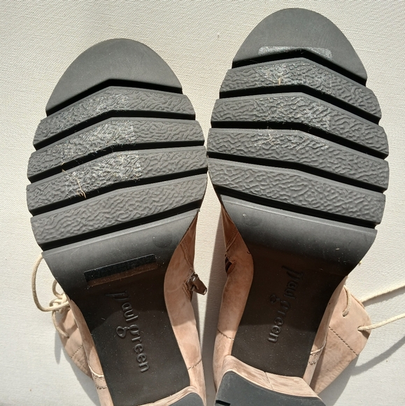 Nwot. Paul Green Erin Combat Boot in alpaca nubuck.  New. - Picture 5 of 10